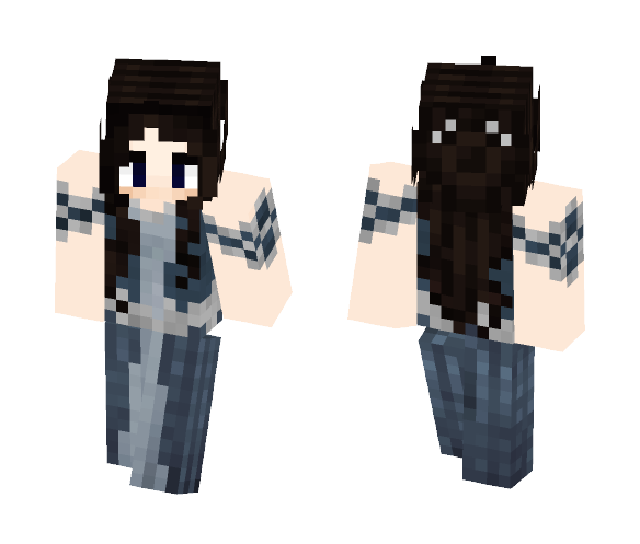 Elvish Dress - Female Minecraft Skins - image 1