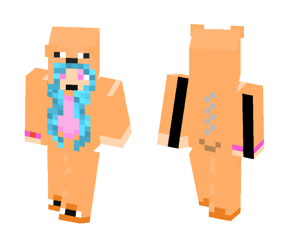 Bear Girl 2.0 - Girl Minecraft Skins - image 1