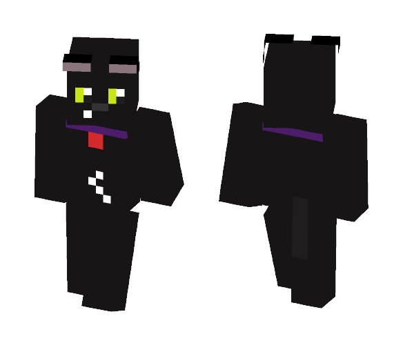 Kylo - Black Cat - Cat Minecraft Skins - image 1