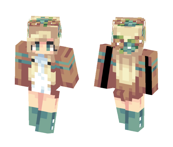 empty gold - Female Minecraft Skins - image 1