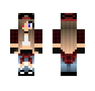Bully Tomboy Girl - Girl Minecraft Skins - image 2