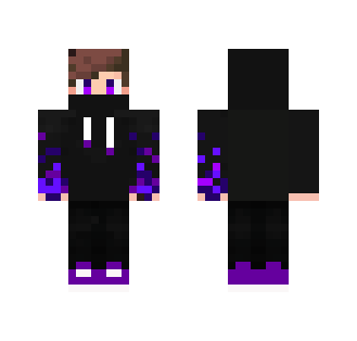 Purple fire boy - Boy Minecraft Skins - image 2