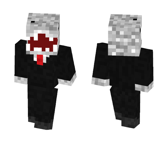 Shark Guy - Male Minecraft Skins - image 1