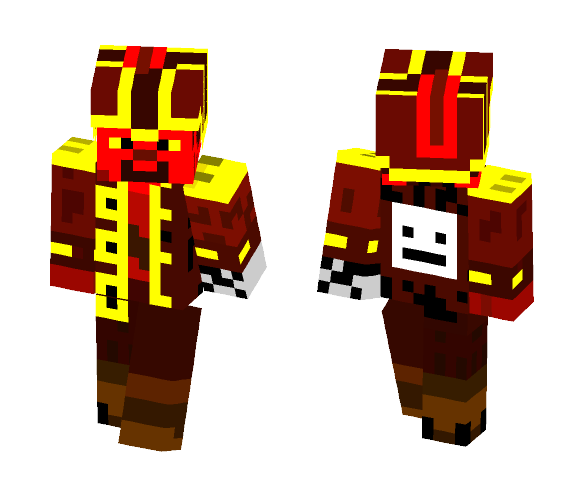 The Fire Pirate - Male Minecraft Skins - image 1