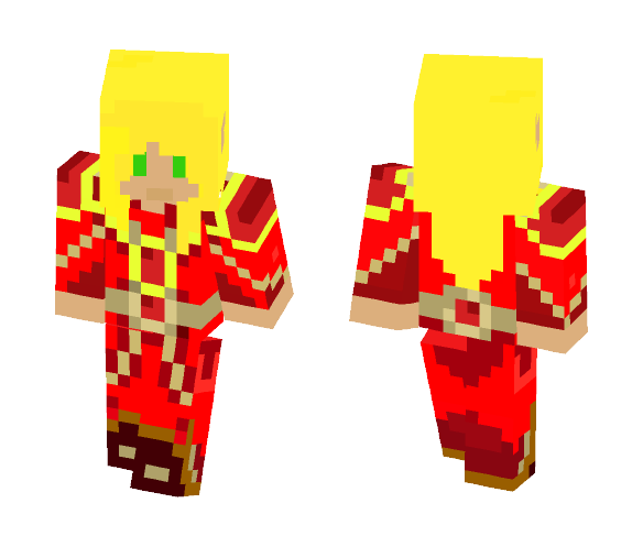 Blood elf - Male Minecraft Skins - image 1