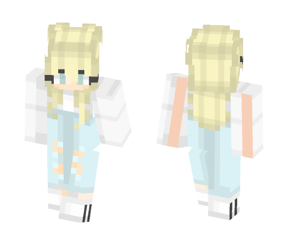 basic overalls ???? - Female Minecraft Skins - image 1