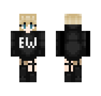 ew ~ ɐƃus - Female Minecraft Skins - image 2