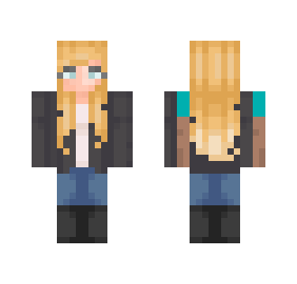 Leather Jacket ∫∫ Personal - Female Minecraft Skins - image 2
