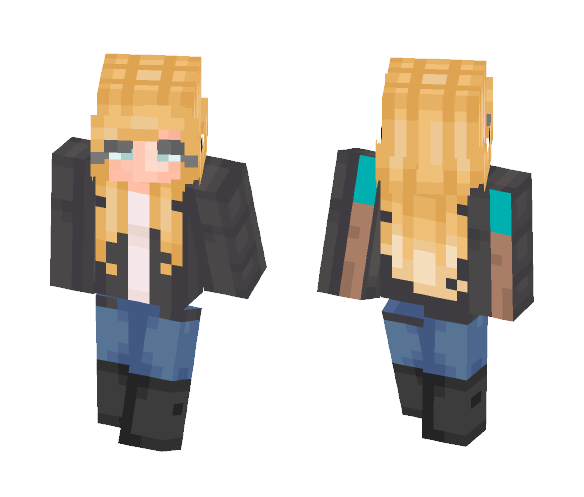 Leather Jacket ∫∫ Personal - Female Minecraft Skins - image 1