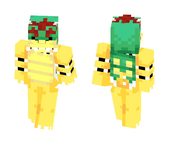 Bowser (Mario) - Male Minecraft Skins - image 1