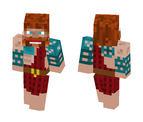 Celtic warrior - Male Minecraft Skins - image 1