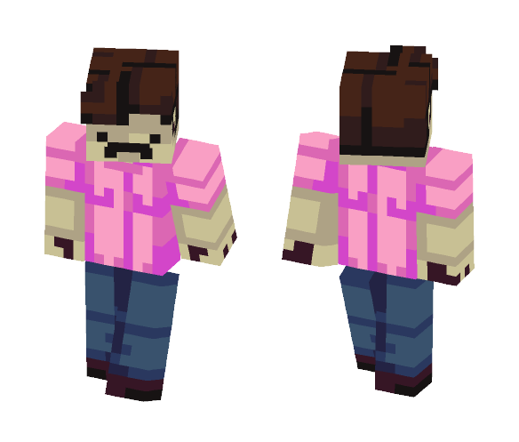Only Real Dads Wear Pink! - Male Minecraft Skins - image 1