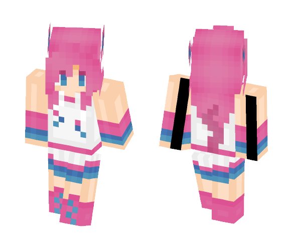 Sylveon-Chan ! ❤ - Female Minecraft Skins - image 1