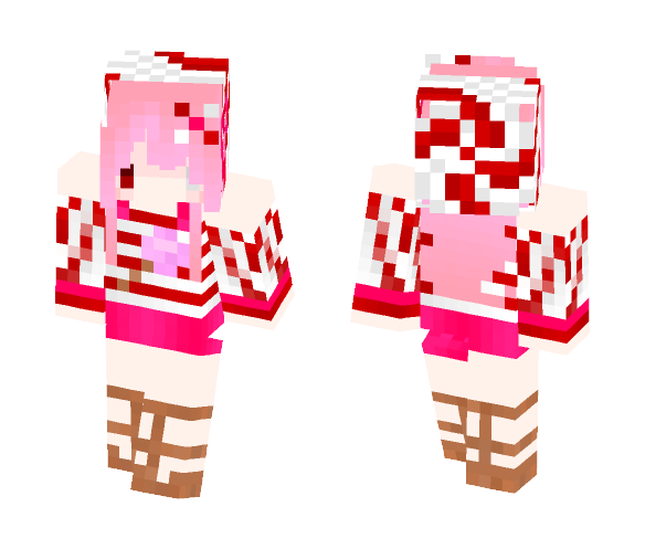 Dessert girl - Lollipop - Girl Minecraft Skins - image 1