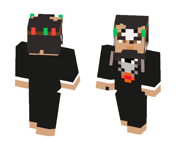 Voodoo Abe Lincoln - Male Minecraft Skins - image 1