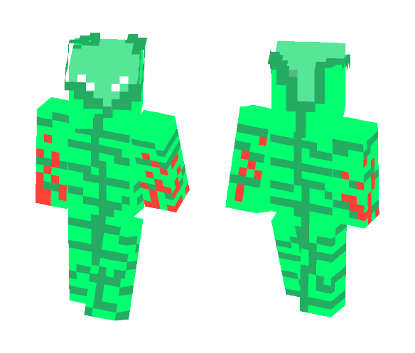 Evil Head of Cabbage - Other Minecraft Skins - image 1