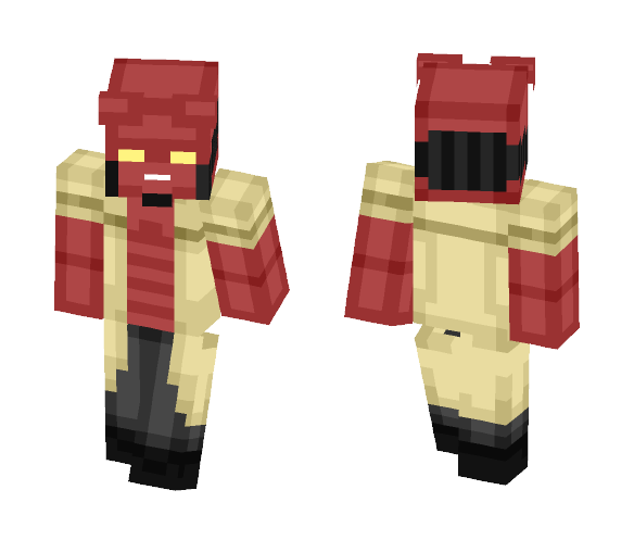 Hellboy - Male Minecraft Skins - image 1