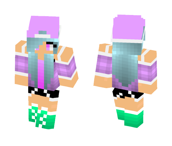 Popular Girl #2 - Girl Minecraft Skins - image 1