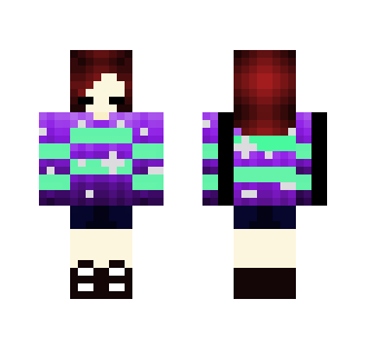 Lapsetale Frisk - Female Minecraft Skins - image 2