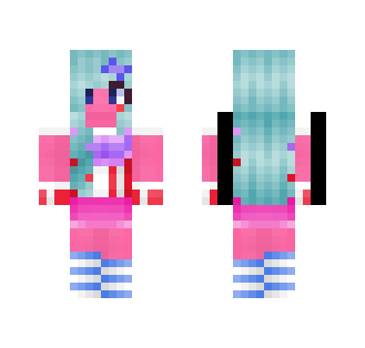candy person or whatever - Female Minecraft Skins - image 2