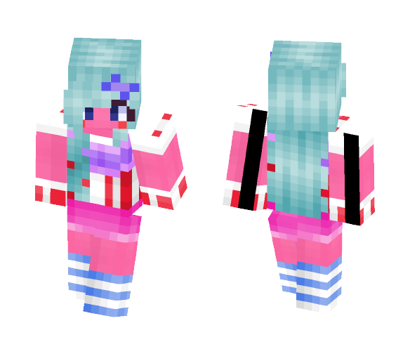 candy person or whatever - Female Minecraft Skins - image 1