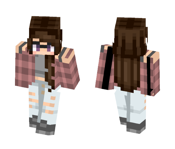 Nerd Girl - Girl Minecraft Skins - image 1