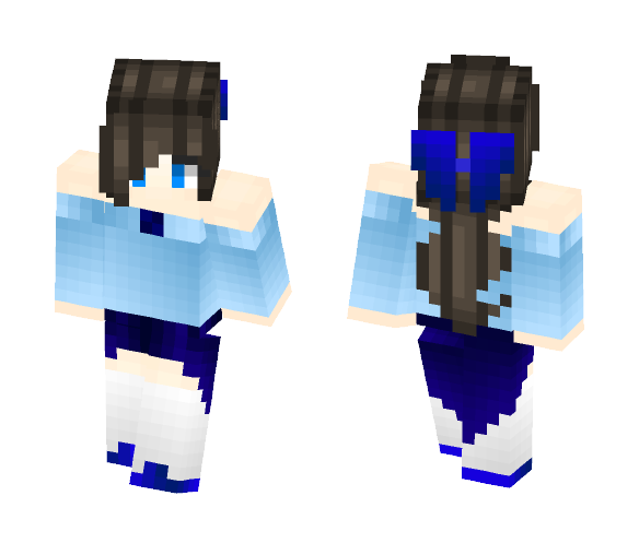 OceanBlue96 - Female Minecraft Skins - image 1