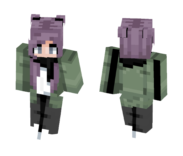 it's cold outside bby // re DONE - Female Minecraft Skins - image 1