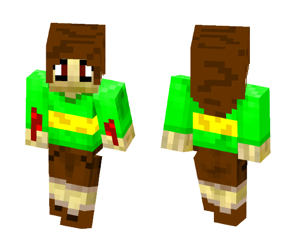 Undertale Chara - Female Minecraft Skins - image 1