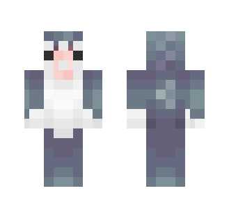 4 Bit Shark Onesie - Male Minecraft Skins - image 2