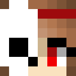Red skeleton mask girl - Girl Minecraft Skins - image 3