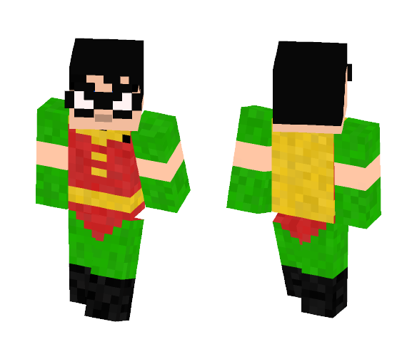 Robin (Dick Grayson) - Male Minecraft Skins - image 1