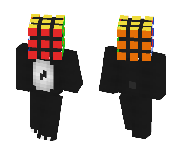 Rubix Cube Bear - Interchangeable Minecraft Skins - image 1