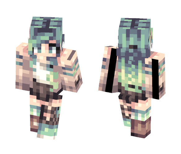 toxic 彡☆ - Female Minecraft Skins - image 1