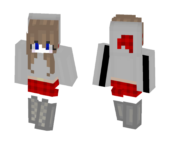 Pretty Plaid - Female Minecraft Skins - image 1