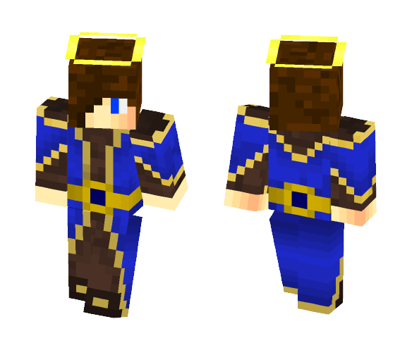 Blue Mage - Male Minecraft Skins - image 1