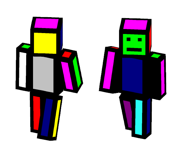 solid colour man! - Interchangeable Minecraft Skins - image 1