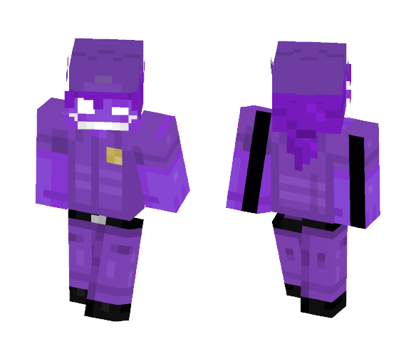 •Purple Guy• FNAF - Male Minecraft Skins - image 1