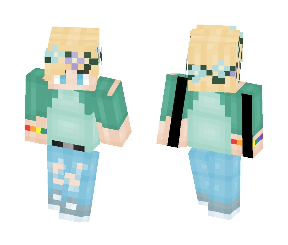 QT af boiii (Looks better in 3D) - Male Minecraft Skins - image 1