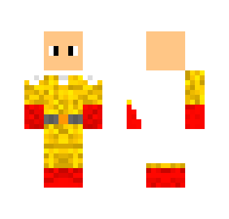 one punch man(saitama) - Male Minecraft Skins - image 2