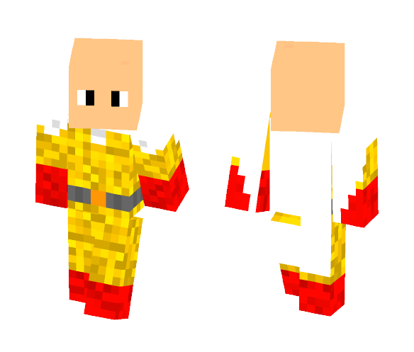 one punch man(saitama) - Male Minecraft Skins - image 1