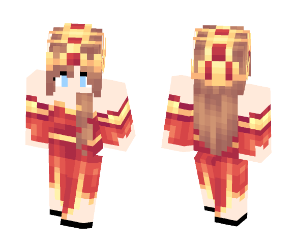 Your Majesty // Unixue - Female Minecraft Skins - image 1