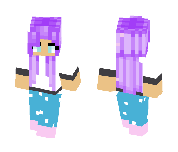 Claire's Pajama Skin - Female Minecraft Skins - image 1