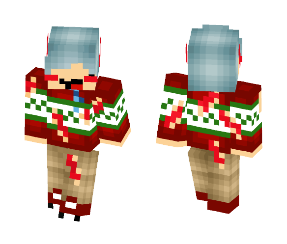 Evil LazyDerp (Christmas) - Christmas Minecraft Skins - image 1