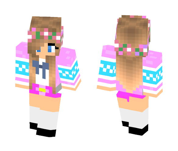 Pink Wooly(?) - Female Minecraft Skins - image 1