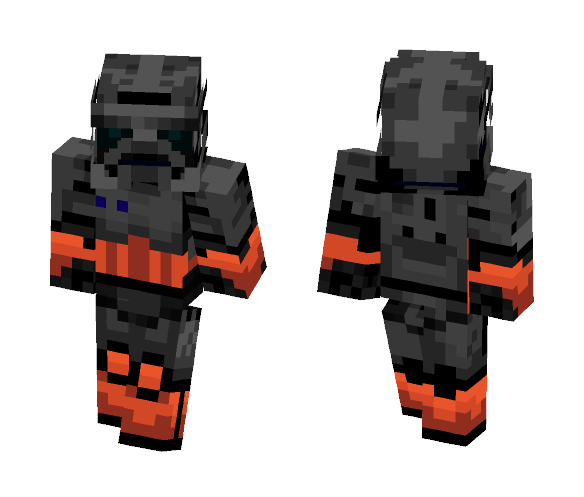 First Order Shadow Fox Hunter - Male Minecraft Skins - image 1