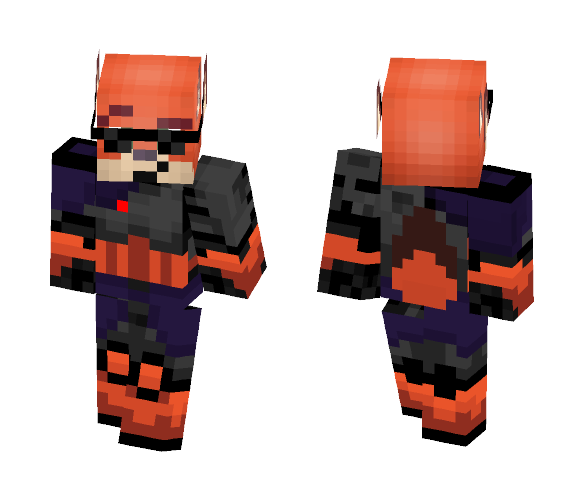 Nick Wilde Shadow Fox Hunter Skins - Male Minecraft Skins - image 1