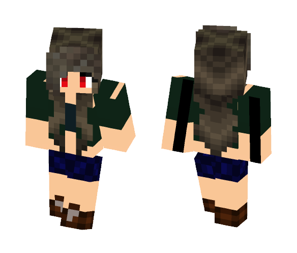 Akane spring/summer outfit - Female Minecraft Skins - image 1
