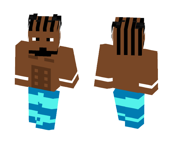 Kofi Kingston l WWE!! - Male Minecraft Skins - image 1