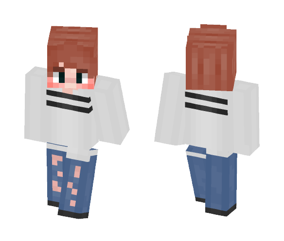 Sweater Boy - Boy Minecraft Skins - image 1